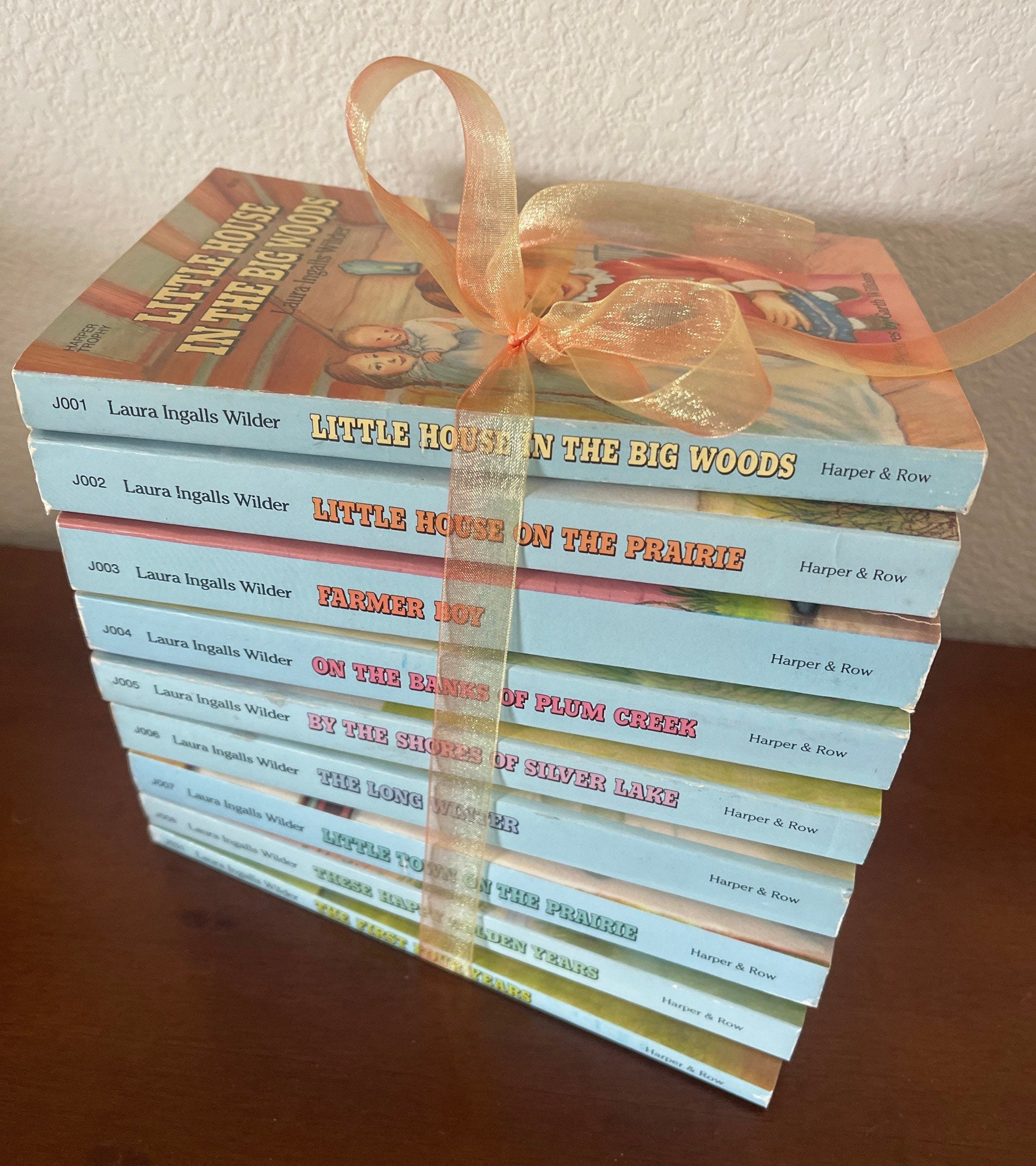 the little house on the prairie book set