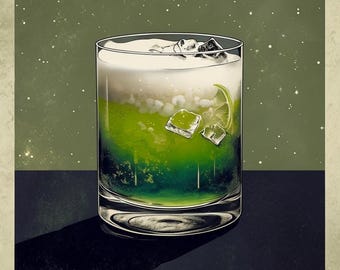 Gin and Tonic print