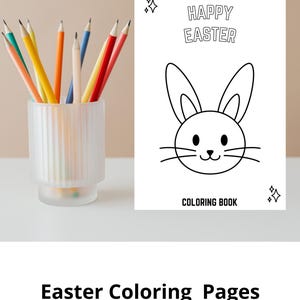 Easter Coloring Pages For Kids, Easter Party, Kids Activity, Kids Easter Activities, Egg Coloring, DIY Easter, Printable Coloring Pages
