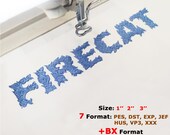 BX Font, Embroidery Font in BX Pes Dst Hus Jef VP3 Exp Xxx Format, Embrilliance font, Monogram Embroidery Font, Janome font, Brother font