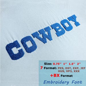 Embroidery Font BX  Pes Dst Jef VP3 Exp Hus Xxx, BX font, PES font, 0.75&#39;&#39; 1&#39;&#39; 1.5&#39;&#39; 2&#39;&#39; Machine Embroidery, Digital Download