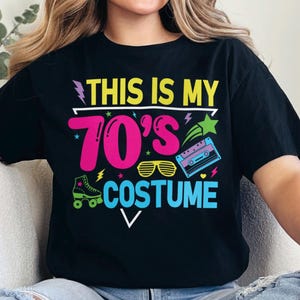 Vintage This Is My 70&#39;s Shirt Retro 70&#39;s Party Shirt, 70&#39;s Trip Shirt, 70&#39;s Group Shirt, Retro 70&#39;s Birthday Shirt, 70&#39;s Gift Costume 371590