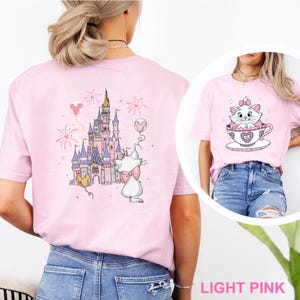 Marie Cat Tea Cup Party Shirt, The Aristocats Disney Castle Shirt, Disney Family Tee, Disneyland Cat Lady Tee 372898