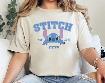 Disney Stitch Est. 2002 Shirt Lilo And Stitch Shirt Cute Stitch Shirt Disney Stitch Girls Shirt Stitch Lover Shirt, Disney Trip Shirt 373301