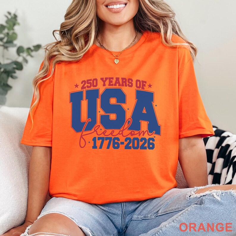 USA 250 Years Shirt, 250th Birthday USA Shirt, 250th Year Shirt, USA Flag Shirt, 1776-2026 Shirt, Patriotic Shirt 375479 image 12