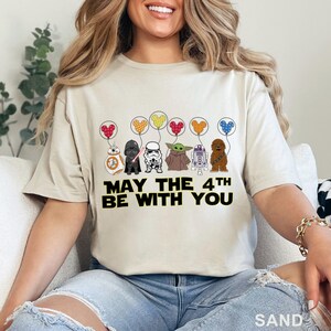 Star Wars Characters May The 4Th Be With You Shirt, Star Wars Day Shirt, Disney Star Wars Shirt, 371293