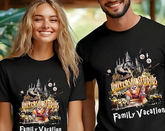 Universal Studios Custom Family Vacation Shirts, Universal Studios Matching Shirt, Custom Universal Trip Shirt,  374396