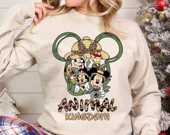Disney Animal Kingdom Sweatshirt, Disney Wild Trip Sweatshirt, Disney Hakuna Matata Sweatshirt, Animal Kingdom Safari Trip Sweatshirt 370959