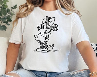 Vintage Mickey & Minnie Matching Shirt Disney Couples Shirt Disney Trip Matching Shirt Mickey Minnie Shirt Disney Honeymoon Shirt 371134