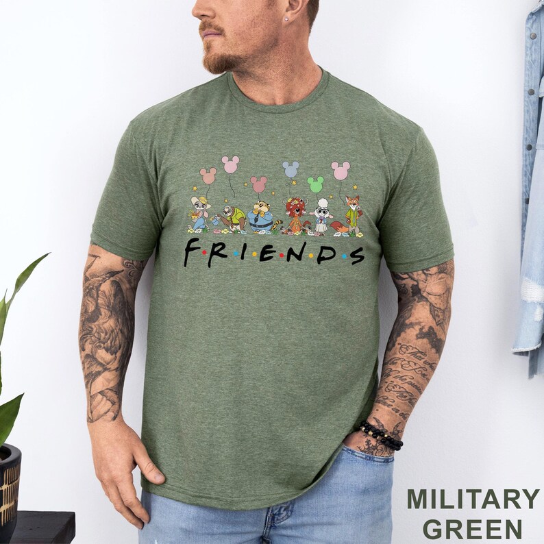 Disney Zootopia Characters Shirt, Nick Wilde Judy Hopps Shirt, Disney Friends Zootopia Balloons Shirt 374660 bild 11