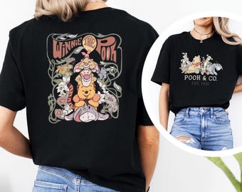 Winnie the Pooh Friends Shirt, Pooh Tigger Piglet Eeyore Shirt, Pooh & Co. Est.1926 Shirt, Disney Pooh Shirt,Disney family Trip Shirt 373103