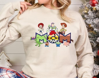 Disney Toy Story Custom Family Sweatshirt, Disney Family Hoodie Disney Toy Story Custom Crewneck, , Disney Mom Dad Sis Sweatshirt, 371163
