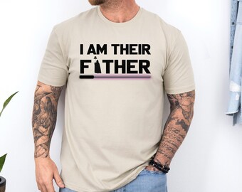 Star Wars I Am Their Father Shirt, Star Wars Father'S Day Shirt, Star Wars Dad Shirt, Darth Vader Father Shirt,Star Wars Dad Gift Tee 371334
