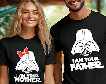 Je suis leur père, mère, chemise Dark Vador, chemise assortie famille Star Wars, t-shirt amoureux de Star Wars, chemise cadeau pour couple Dark Vador 372687