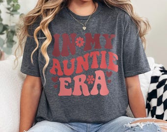 Camiseta "En la Era de mi Tía", nueva camiseta "En la Era de la Tía", regalo de la Era de la Tía, camiseta "Escuadrón de Tías", camiseta "Tía más vendida", camiseta "Viaje Familiar de Tías", 371986