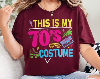 Vintage This Is My 70's Shirt Retro 70's Party Shirt, 70's Trip Shirt, 70's Group Shirt, Retro 70's Birthday Shirt, 70's Gift Costume 371590