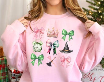 Vintage Wicked Change For Good Sweatshirt Wicked Musical Lower Hoodie Wizard Movie Fan Gift Crewneck Wicked For Good Hoodie 374464