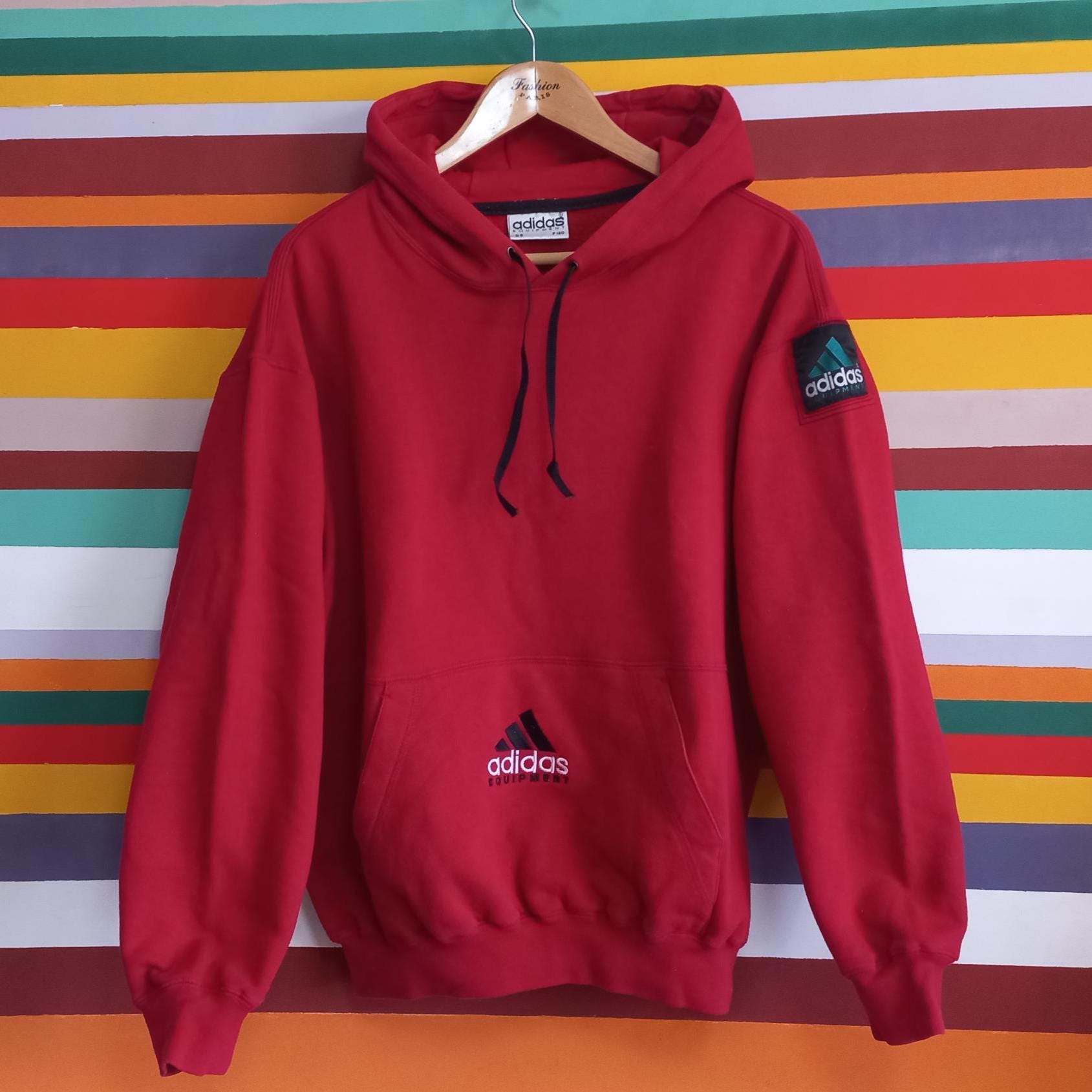 Retro Adidas Zip Hoodie - Etsy Retro Adidas Zip Hoodie - Etsy
