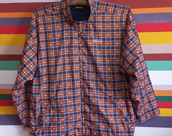 Vintage Adidas-trainingsjack uit de jaren 90: retro windjack (maat S)