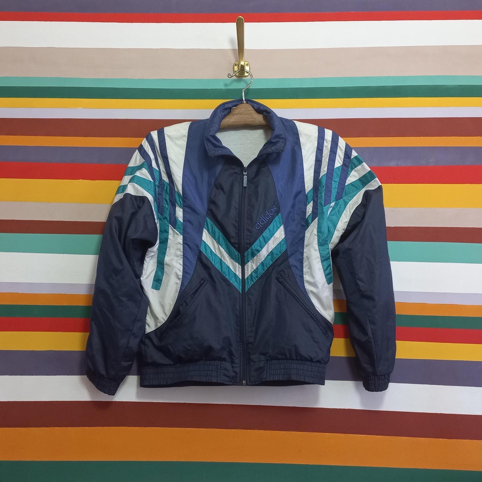 トップス adidas ATP Track Jacket y2k adidas track zip jacket ventex blue vintage atp tennis xs