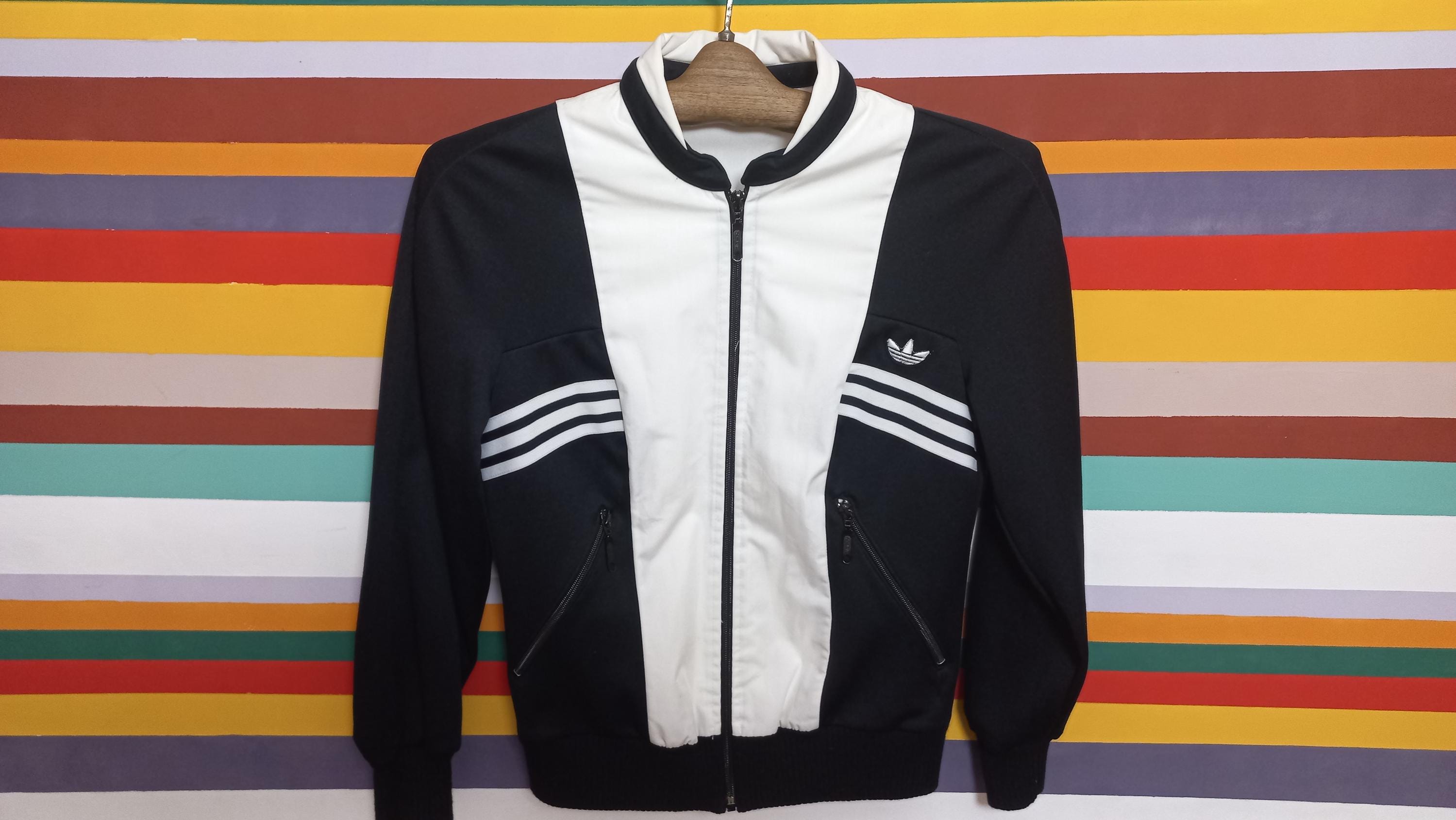 トップス adidas/vintage/old/track jacket ADIDAS VINTAGE 1980'S TRACK JACKET JERSEY XL WEST GERMANY | eBay