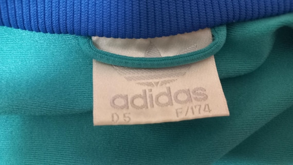 Vintage 90s Adidas Track Jacket - Multicolor Retro Sportswear