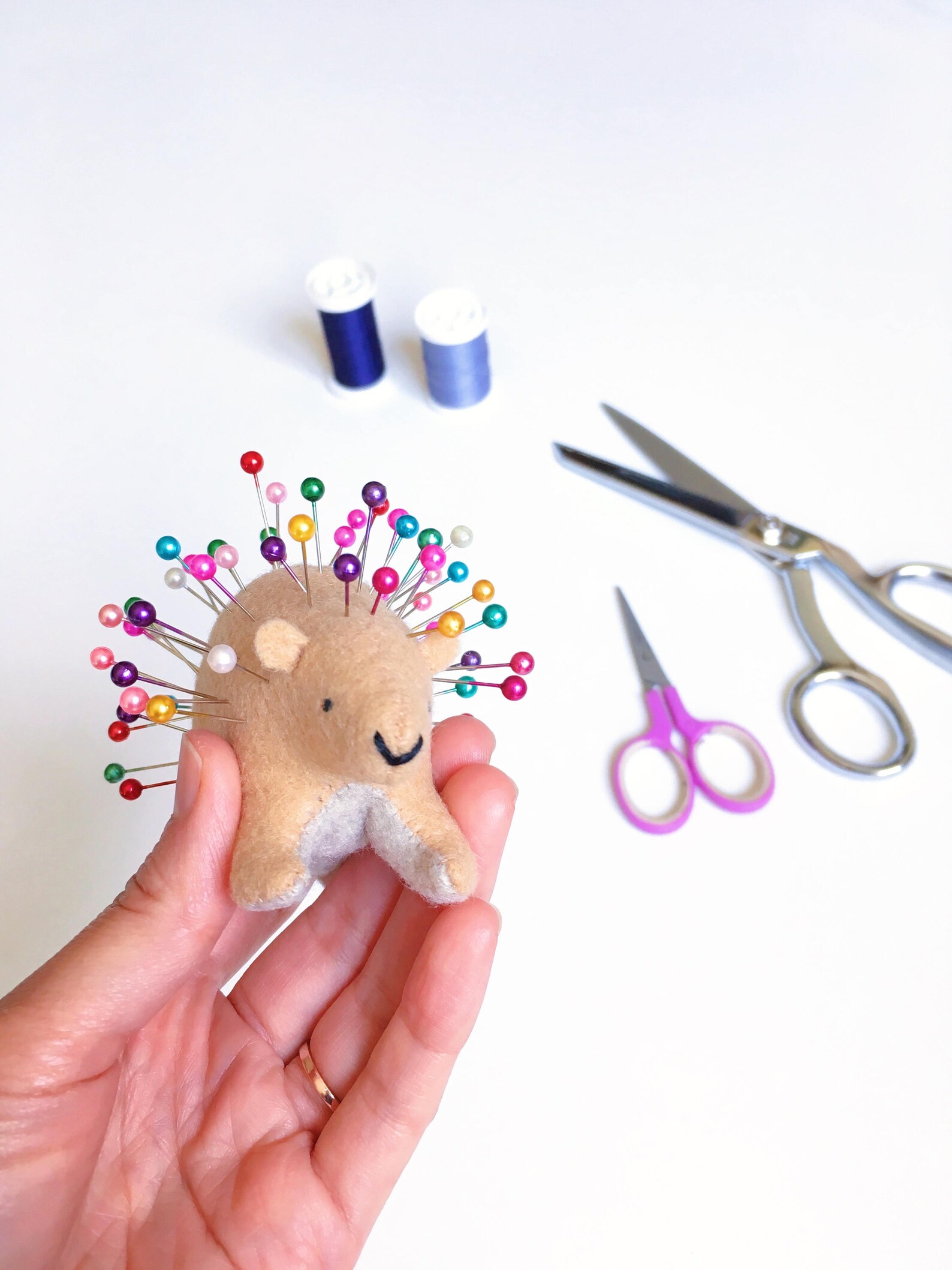 Porcupine Pin Cushion by Dandyrions / Sewing Tool / Quilting Etsy
