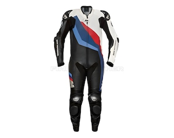 BMW Leather Motorcycle Racing Suit: Custom Made-to-Measure