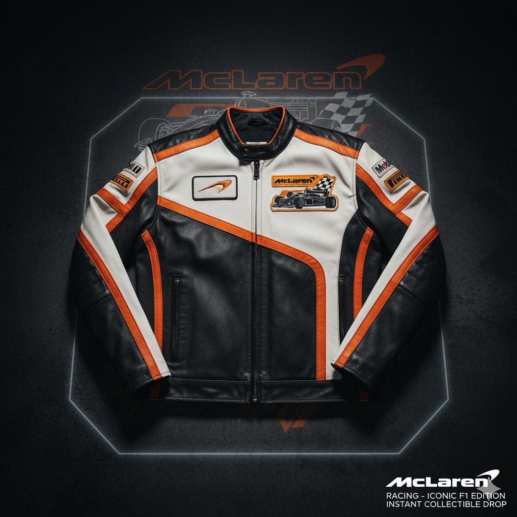 ホンダマルボロマクラーレン　F1レーシングジャケット［激レア］ 激レア マクラーレンホンダ レーシングジャケット マルボロ - メルカリ