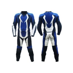 Premium Cowhide Leather Motorcycle Racing Suit for Men - CE Armored Moto Safety Gear - Custom Biker Leathers - Track Day Protective Suit