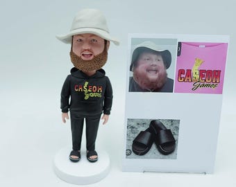 Custom Bobblehead Figurine: Personalized 3D Portrait Gift