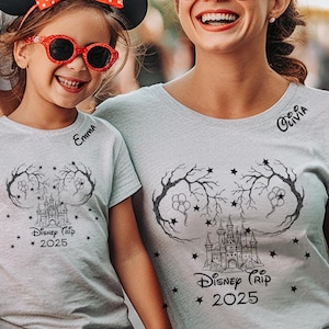 Personalized Disney Family Vacation Shirts - Matching Sets