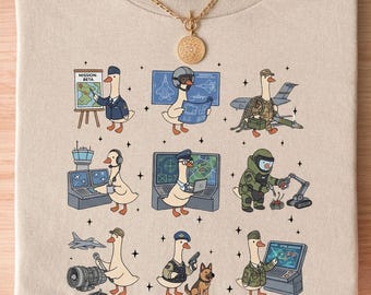Silly Goose Air Force Shirt - Funny Airman Gift Marine Corps Shirt Air Force Wife Shirts Air Force Mom