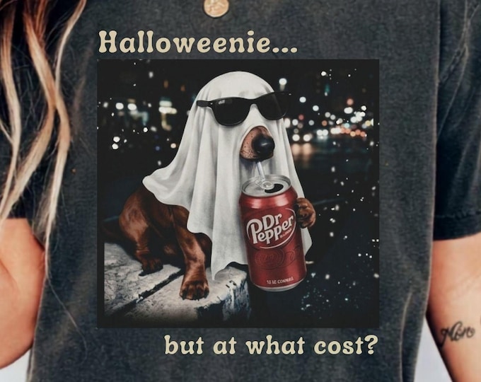 Comfort Colors® Funny Dachshund Drinking Shirt, Dog Shirt, Wiener Dog Hoodie, Sausage Dog Unisex Tee, Dog Lover Sweatshirt