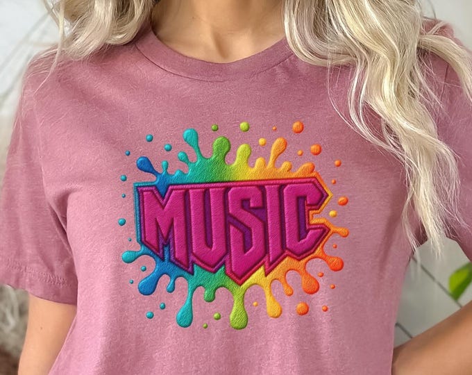 Music Lover Shirt, Indie Concert Tee, Retro Band Vibes Shirt, Gift For Music Fans, Music Concert, Gift For Women and Man Unisex Shirts