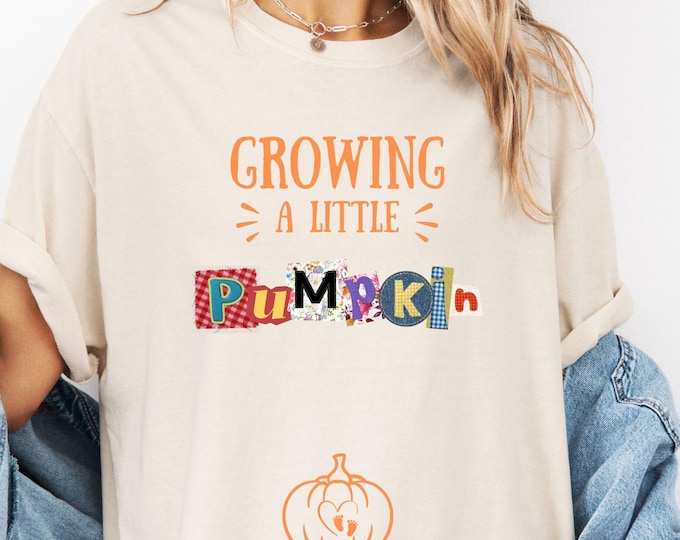 growing a little pumpkin pregnancy thanksgiving shirt fall pregnancy announcement tee baby reveal shirt cute maternity tee thanksgiving gift