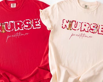 Comfort Colors Nurse Practitioner Shirt Nurse Shirt Nurse T-Shirt Nurse Gifts Nursing Student Shirt NP Graduation Gift Nursing School Tee