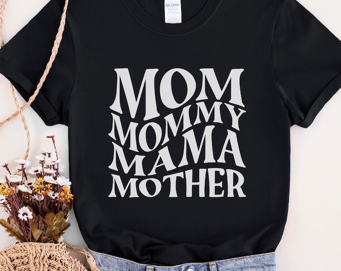 Funny Mom Shirt - Ladies Graphic Tee - Mother's Day Gift Idea