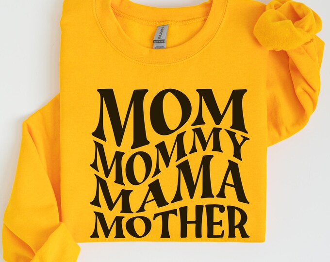 Cozy Mama Sweatshirt: Stylish Mom Life Hoodie