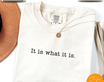 Comfort Colors®  “If You Look for Perfection” – Tolstoy Quote Tee