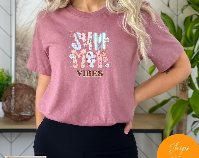 Unisex Summer Vibes T-Shirt - Pastel Fruit Graphic Tee for All
