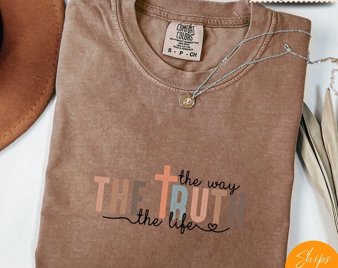 Comfort Colors®  “If You Look for Perfection” – Tolstoy Quote Tee