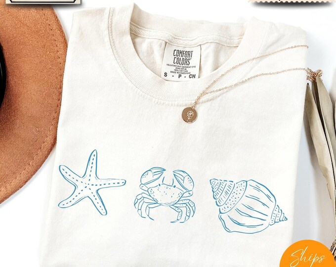 Comfort Colors® Beach Chic: Stylish Summer Shirt for Your Holiday Wardrobe