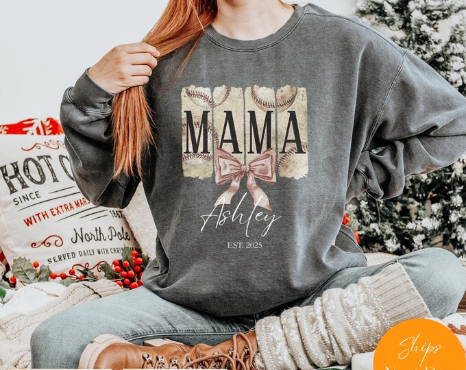 Comfort Colors Mama Tshirt - Mother's Day Gift for Mom