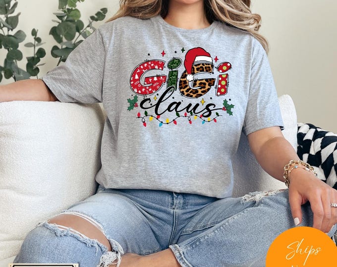 Mama Claus Christmas Shirt: Holiday Mom T-Shirt
