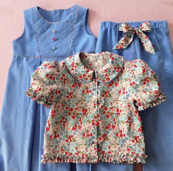 Liberty Ruffle Trim Blouse Size 