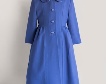 Traditional Wool Coat - Size 8 (8 color options)