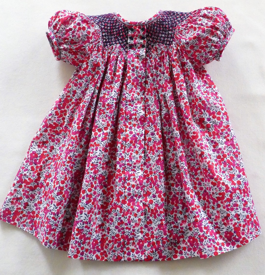 Pleat Front Bishop Sizes 6, 12, or 18 Months liberty of London - Etsy