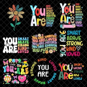 You are kind png bundle,back to school png,back to school sublimation,Teacher Png,teacher appreciation PNG,Retro Teacher png,school doodles