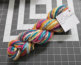 Destash - Handspun yarn, thread plied, worsted weight